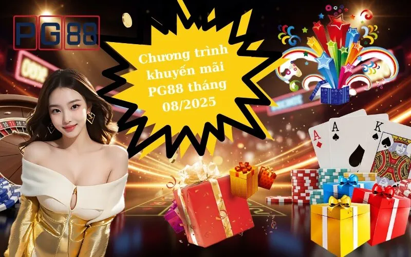 PG88 cập nhật khuyến mãi tháng 08/2025 thưởng nạp siêu hời